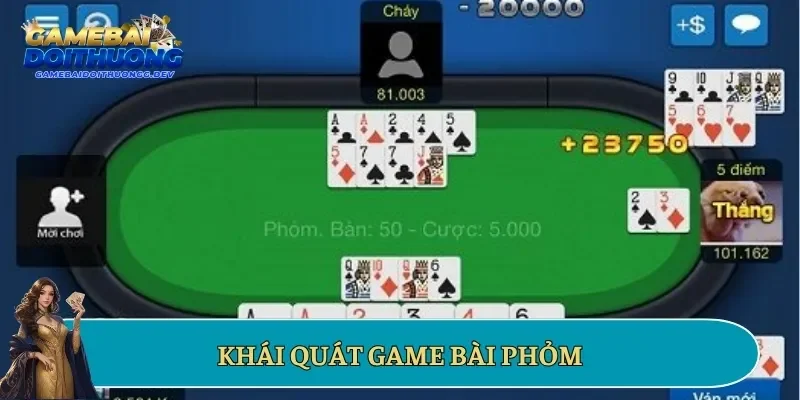 Khái quát game bài phỏm